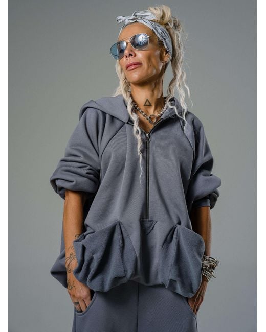 Clothes by Locker Room Gray Steel Zip Hoodie & Jogger Set