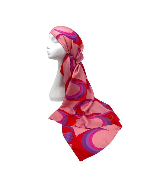 Julia Clancey Pink Jcjc Fondant Silk Scarf