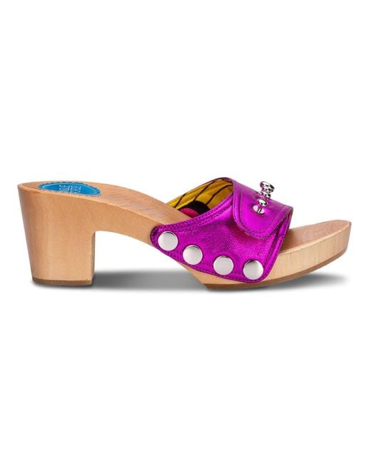 Nique Forde Purple Georgie Sandals