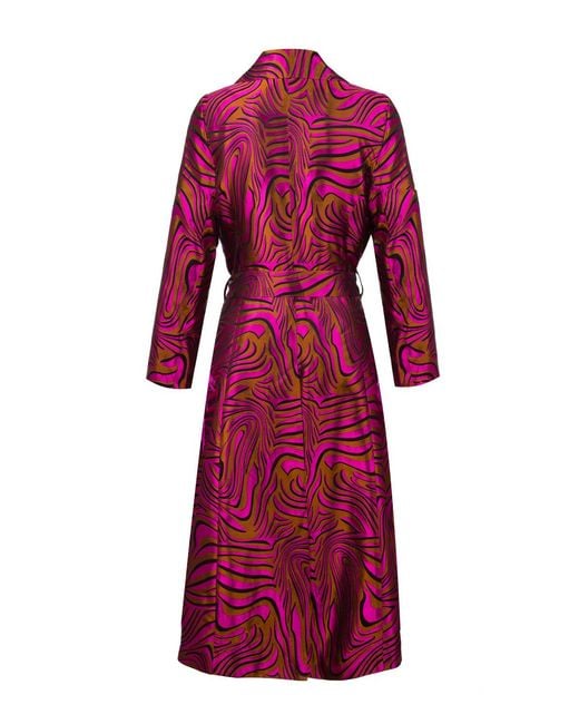 Andreeva Red Raspberry Marilyn Coat