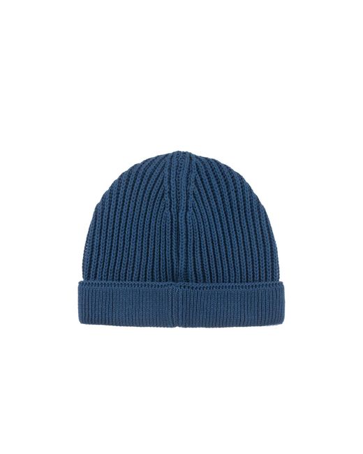 Norbron Blue Cuat Stone Beanie for men