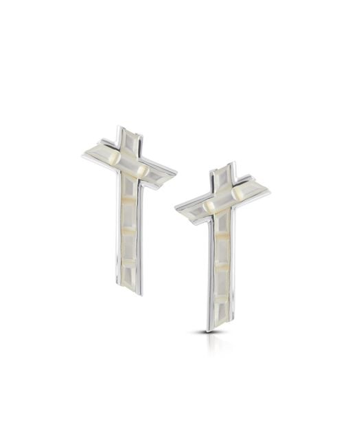 Kasun Metallic Lucky Star Earrings