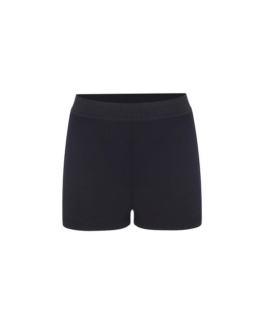 No'design Blue Iris Mini Shorts