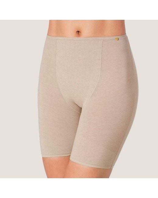 Zd - Zero Defects Gray Neutrals Galatea Short-Leg Panties – Comfort & Thigh Protection With Soy Fiber