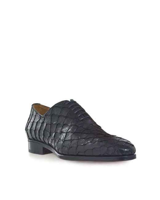 Mariano Shoes Blue Palmela Oxford for men