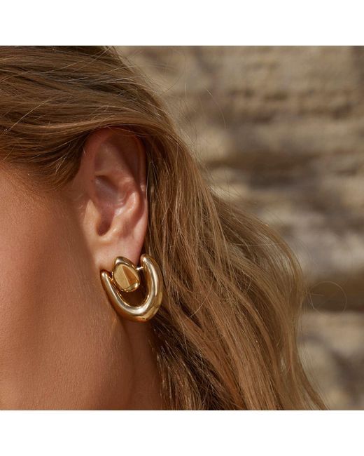 ARMS OF EVE Metallic Apollo Earrings