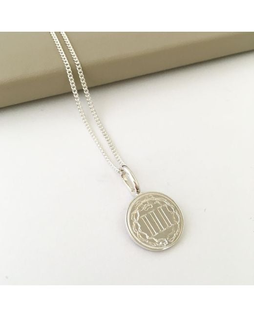 Katie Mullally Metallic American Coin & Chain for men
