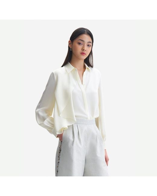 Emma Wallace White Qua Shirt