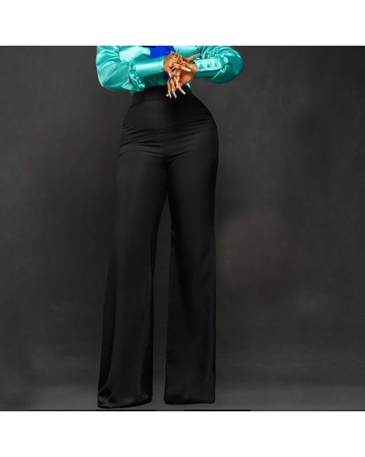 Freak Vault Black Flare High Waist Pant