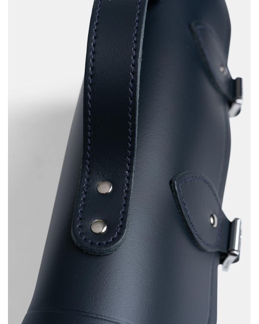 Cambridge Satchel Company Blue The 11 Inch Batchel -Clay, Oxblood