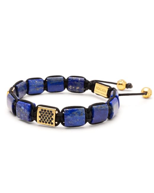 Nialaya Blue The Cz Flatbead Collection for men