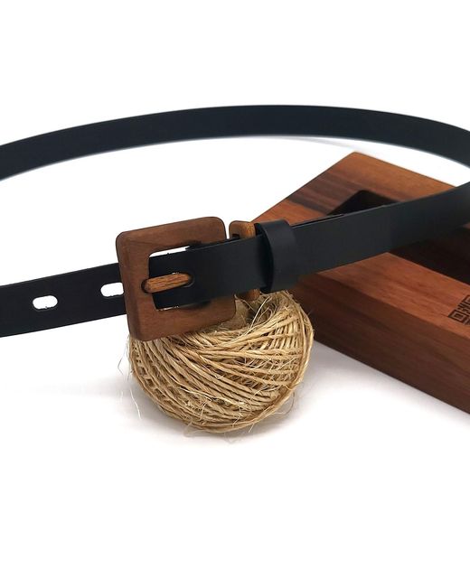 Wood Belt Black Fiordland Kind 206