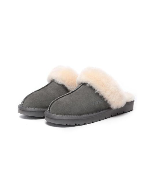 EverAu Australia Gray Raven Slippers