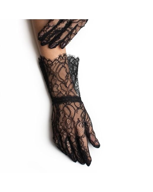 Azima Musayeva Black Nazrin Gloves