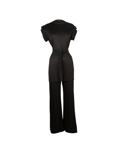 Jennafer Grace Black Tunic With Tie
