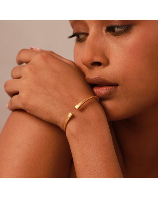 GEM BAZAAR Yellow Cristal Cuff