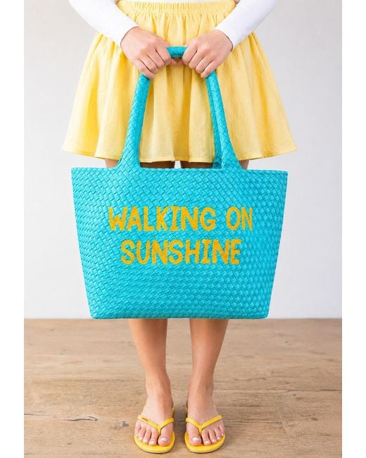 Lilly Loves Blue Walking On Sunshine Handbag