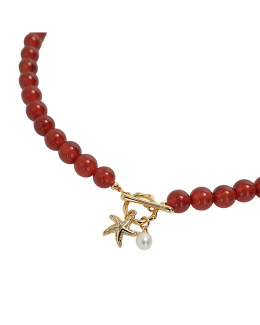 Miss Cecilia Red Ruby Necklace