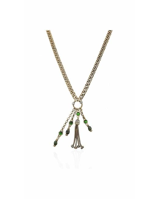 Bayemeyc Metallic Lucky Chain Necklace