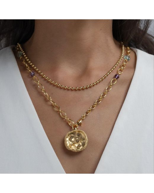 Onia Metallic Citrus Peel Charm