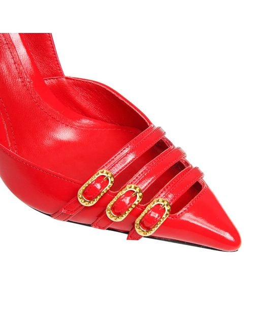 Ginissima Red Gina Stiletto Patent Leather