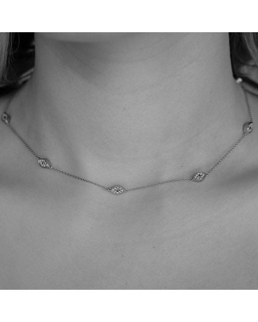 Zepplin the Label Metallic Cleary Necklace