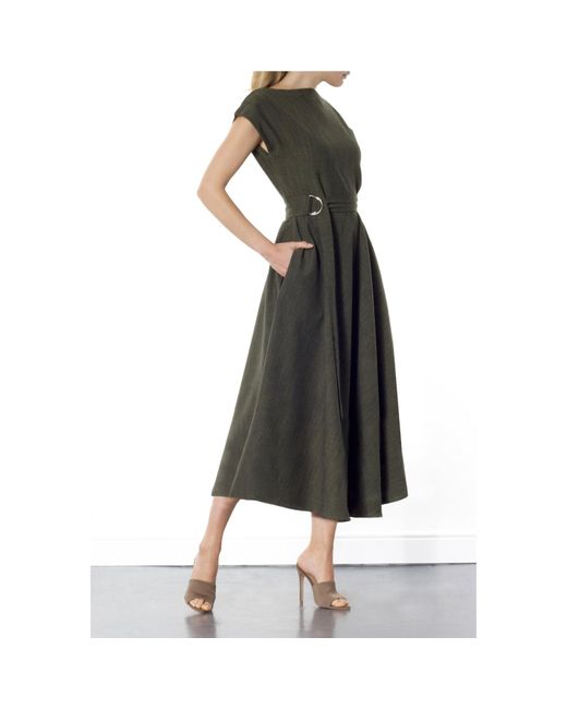 Meem Label Black Stine Midi Dress