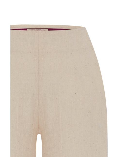 Unexpectedone White Neutrals Shades Of Shirt Burgundy Matching Soul Mate Side Slit Trousers