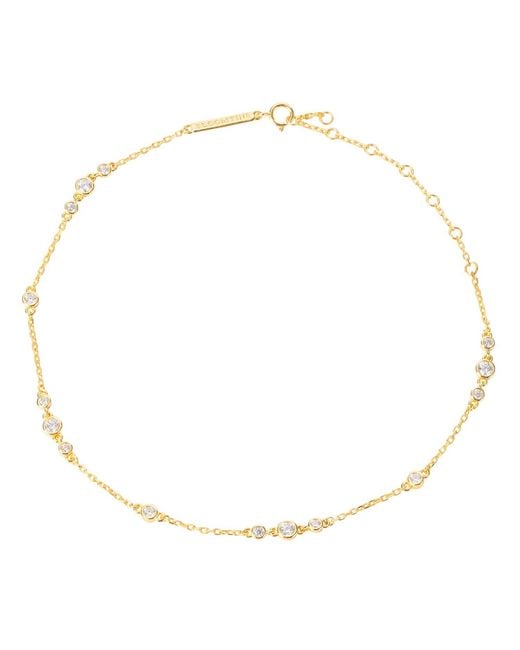 BLOOMTINE | Earth Angel HQ Metallic Illuminess Premium Vermeil Sparkle Anklet