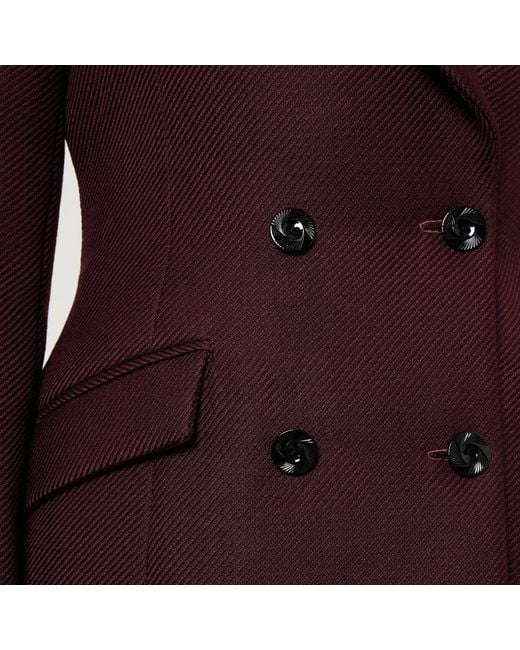 SEREN LONDON Red Burgundy Dress Jacket