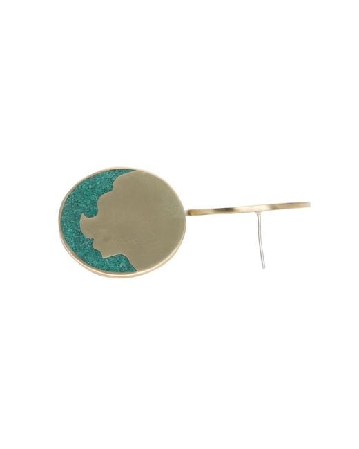 Zeworks Green Kaia Malachite Earrings