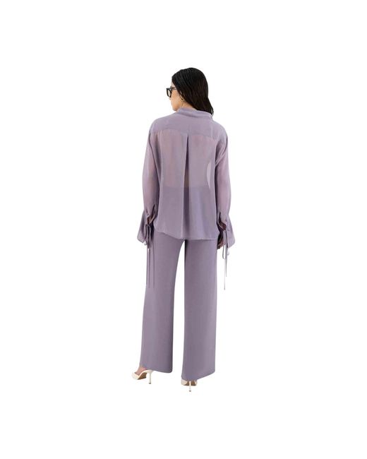 Sun Culture Purple Kay Trousers
