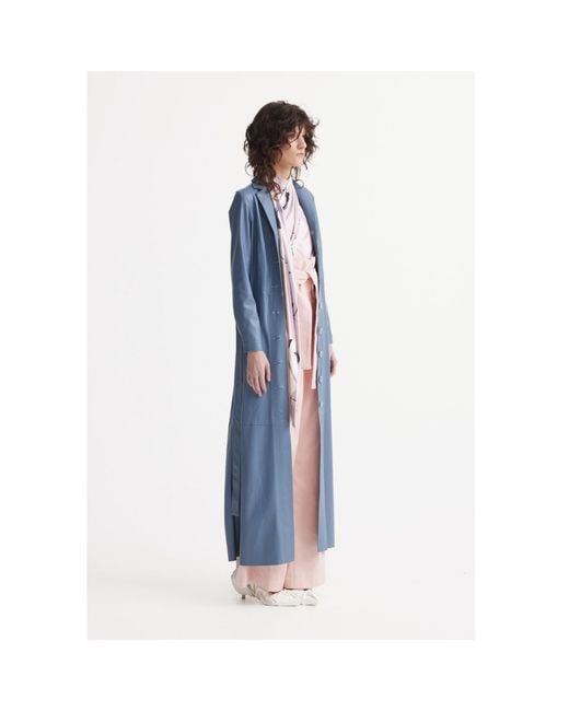 Julia Allert Pink Velvet High Waist Trousers