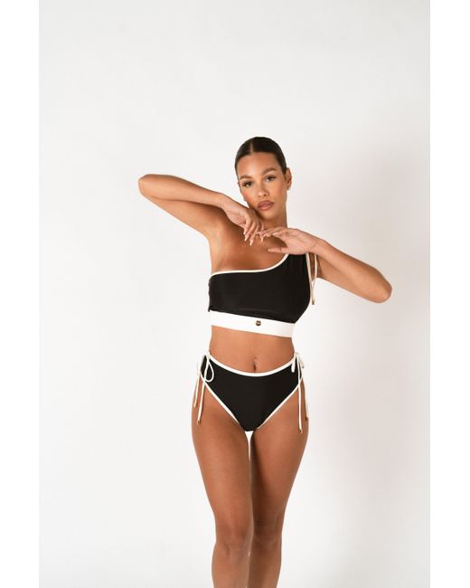 Bélmuso Swimwear Black Duna Bikini Bottom