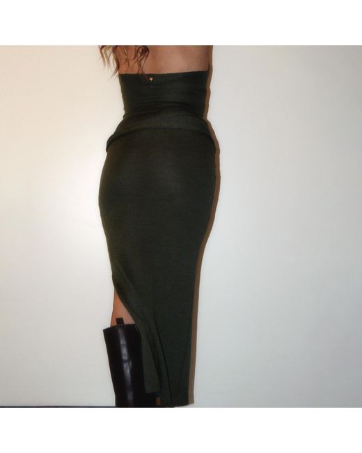 Gajú Black Panthea Skirt