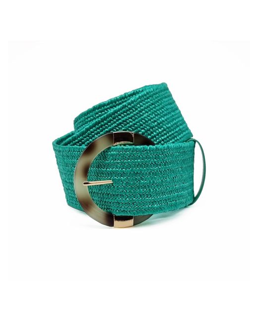 Nooki Design Green Mirage Belt In Jade