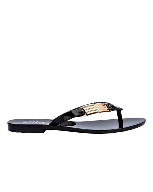 Melissa Blue Harmonic M Chic Flip Flop
