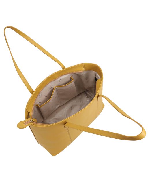 Paul Costelloe Yellow Victoria Tote Bag