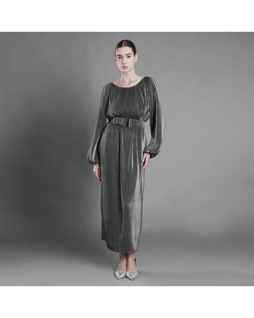 Silvia Serban Gray Dress