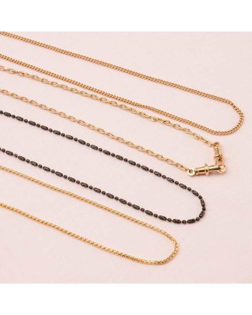 Maya Brenner Metallic Box Chain
