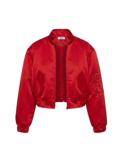Meji Red Signature Bomber Jacket