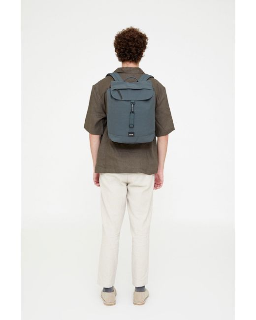 Lefrik Gray Kaut Backpack Leaf for men