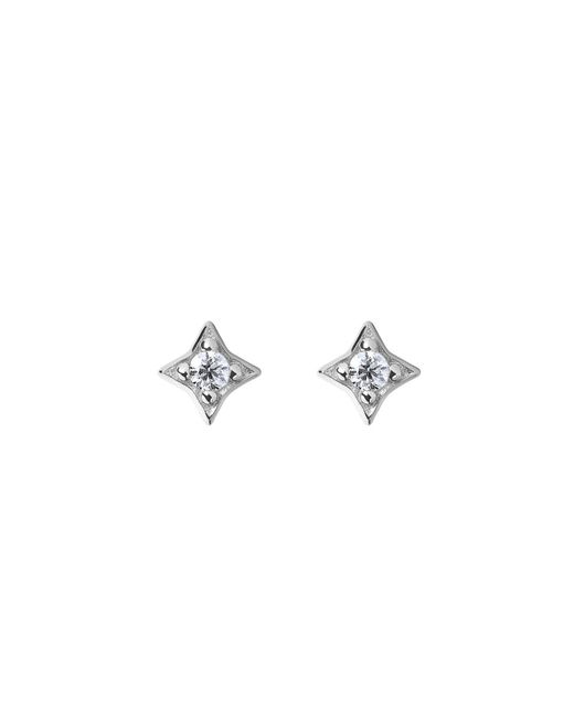 BLOOMTINE | Earth Angel HQ Metallic Illuminess Mini Sterling Star Studs
