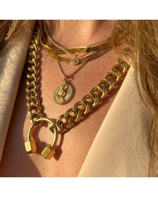 Rachel Nathan Metallic Outlaw Necklace