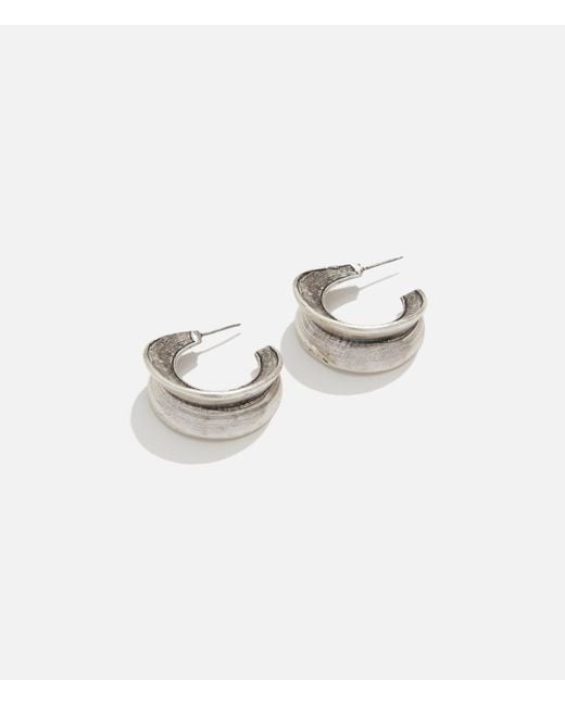 Lovard Metallic Carved Hoops