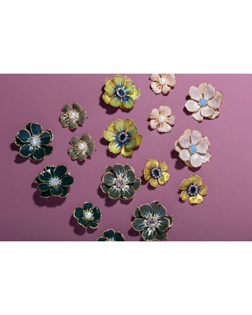 The Pink Reef Pink Small Hand Painted Floral