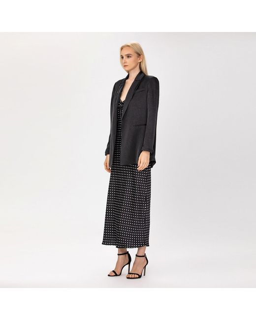 Smart and Joy Black Blazer Long