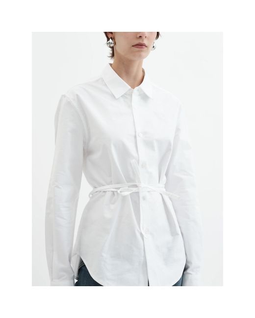 Jakke White Tie Shirt