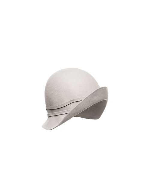 Jamie Slye Hats + Accessories Black Joyce Wool Cloche Hat