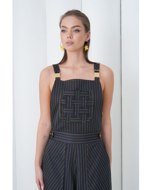 Lumina Eligma Black The Meridian Over-Jumpsuit